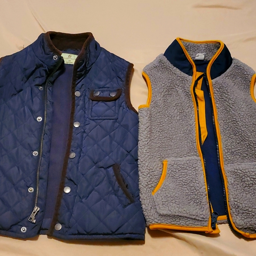 2 boys Fall/Winter Vests